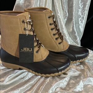 NWT MENS JBU WATERPROOF BOOTS 8
